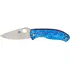 Ніж Spyderco Tenacious, D-2, Titanium к:blue, фото 